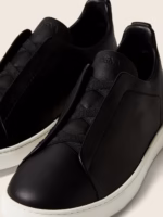ZEGNA Black Triple Stitch™ SECONDSKIN Sneakers - Figura 2