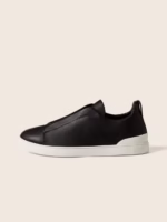 ZEGNA Black Triple Stitch™ SECONDSKIN Sneakers - Figura 4