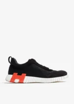 Hermès Bouncing Sneaker Black and Orange - Figura 2