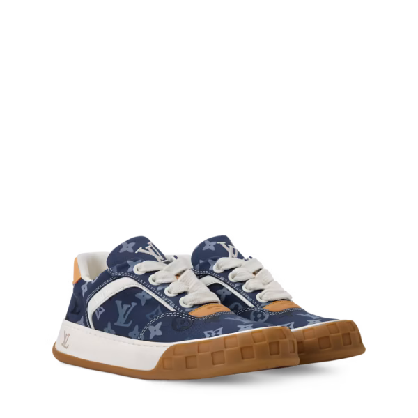 LV Tilted Sneaker Blue Canvas