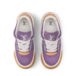 LV Tilted Sneaker Vibrant Lilas Purple Suede - Figura 3
