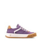 LV Tilted Sneaker Vibrant Lilas Purple Suede - Figura 4